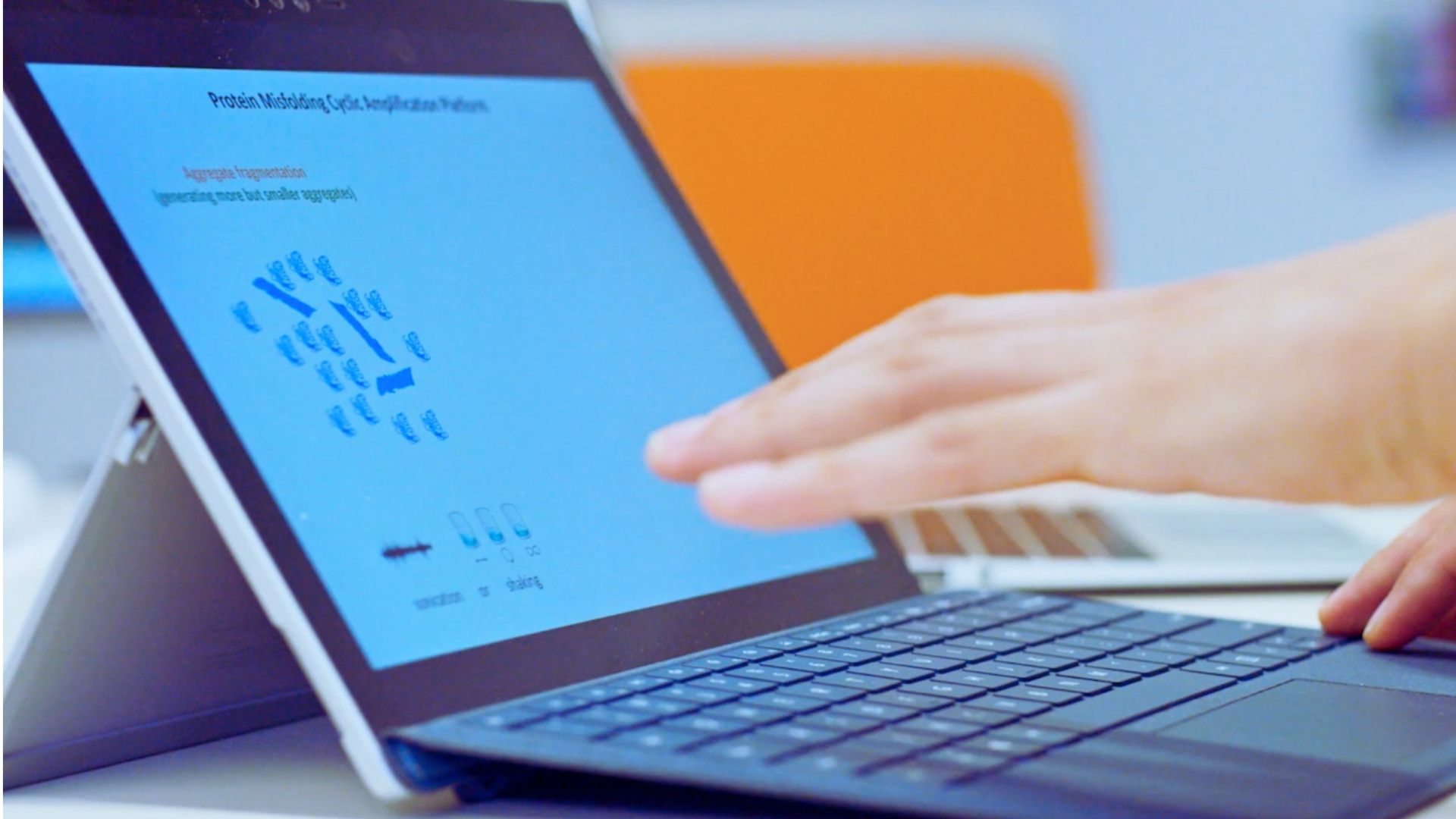 MedTech Marketing-Email Marketing Case Study-featured image-1920x1080-Scientist working on the laptop