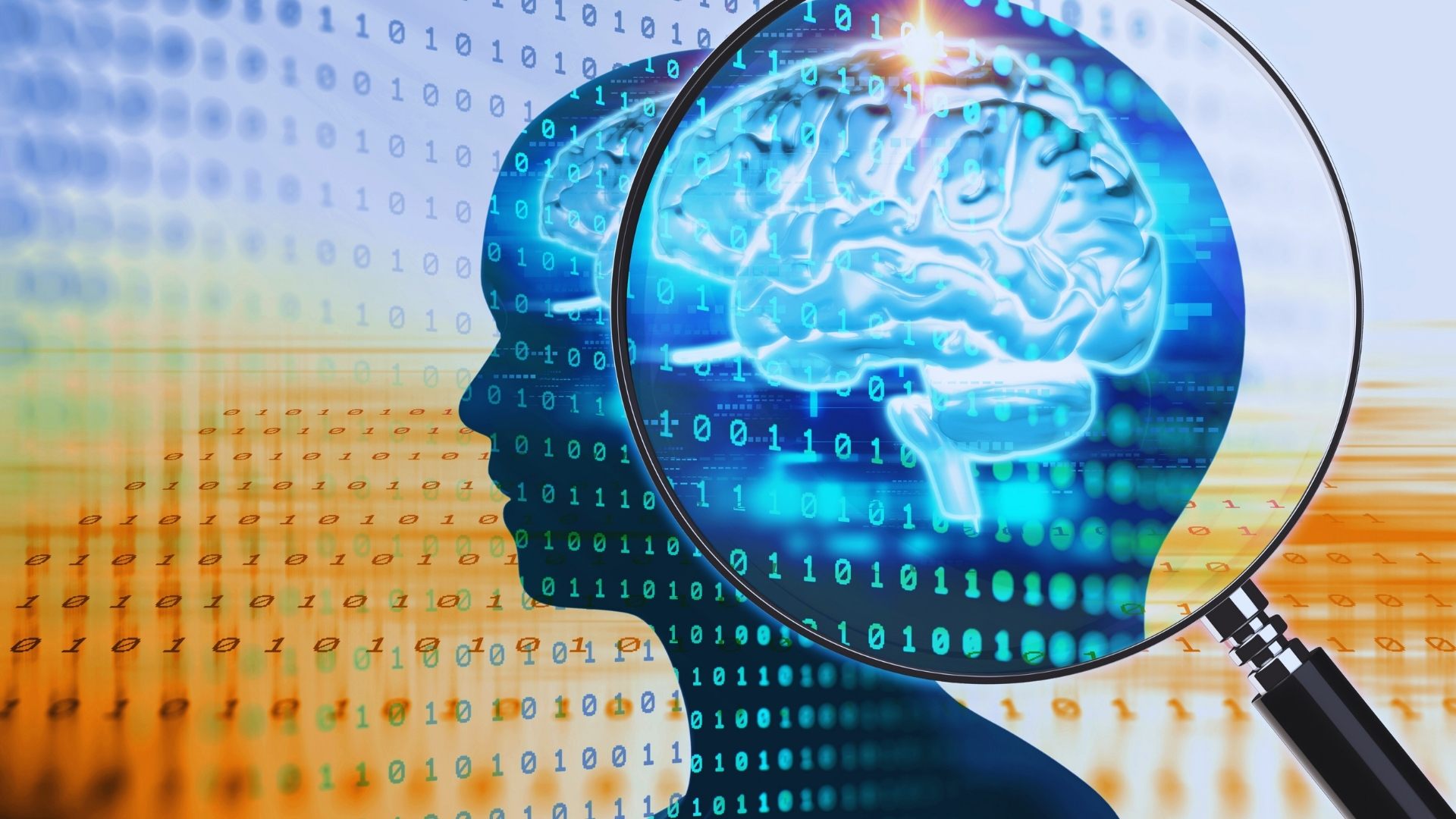 30 Brand Messaging Best Practices & Pro Tips-blog-featured image-magnifying glass over ai-brain-1920x1080