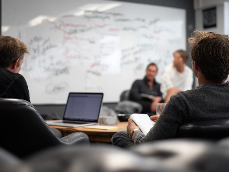 brainlush life science marketing-fractional chief marketing officer-working in boardroom